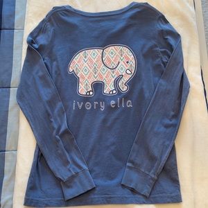 NWOT long sleeve Ivory Ella top